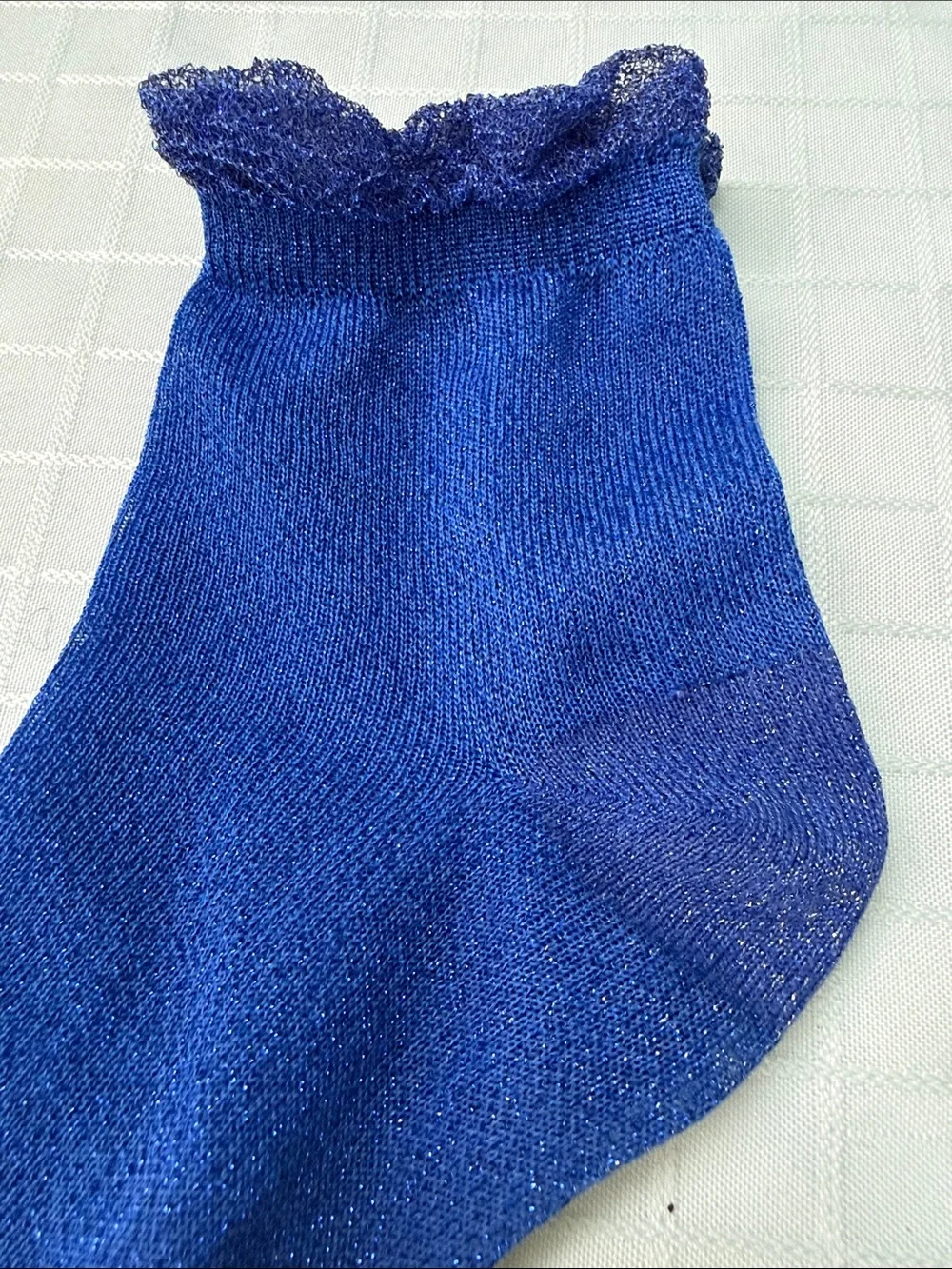 New Sparkle Women's Crew Socks - Blue